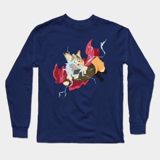 Thorgi Corgi Champion of Asgard Long Sleeve T-Shirt